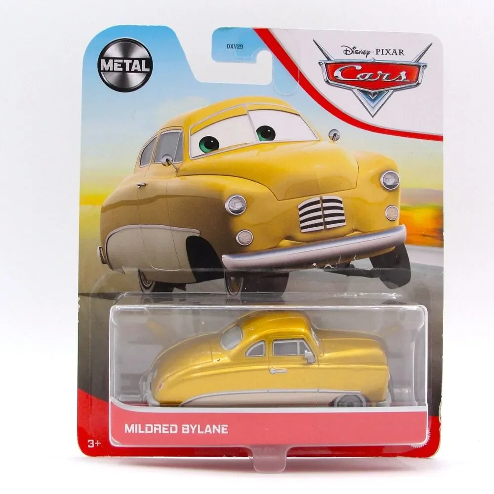 Mattel Disney Pixar Cars Mildred Bylane Retro Radiator Springs Metal Series